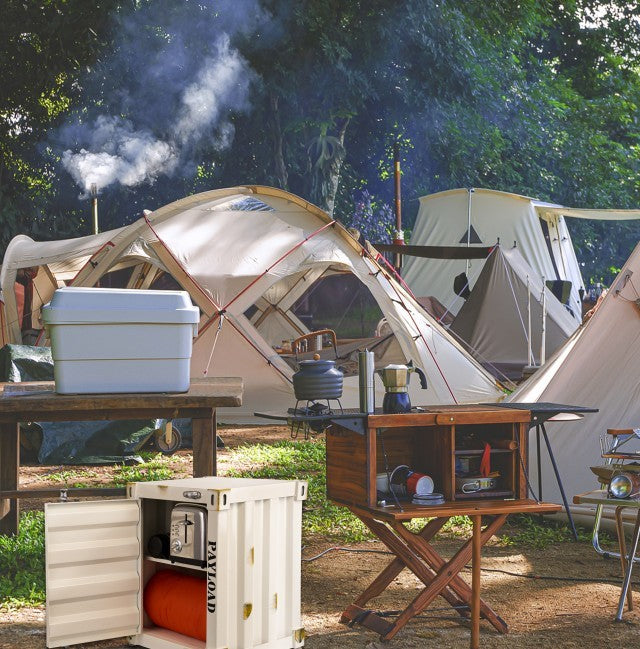 Industrial Style Shipping Container Storage Cabinet Side Table End Table