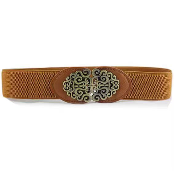 Elastic Wide Waist Seal Accessories Thin Belt