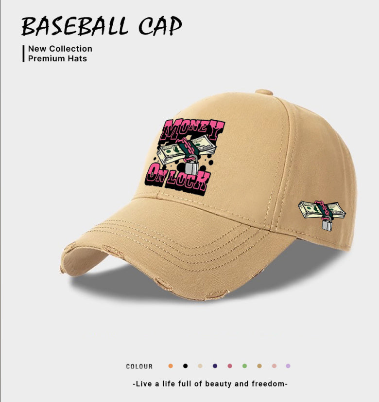 European And American Style Casual Baseball Cap For Women