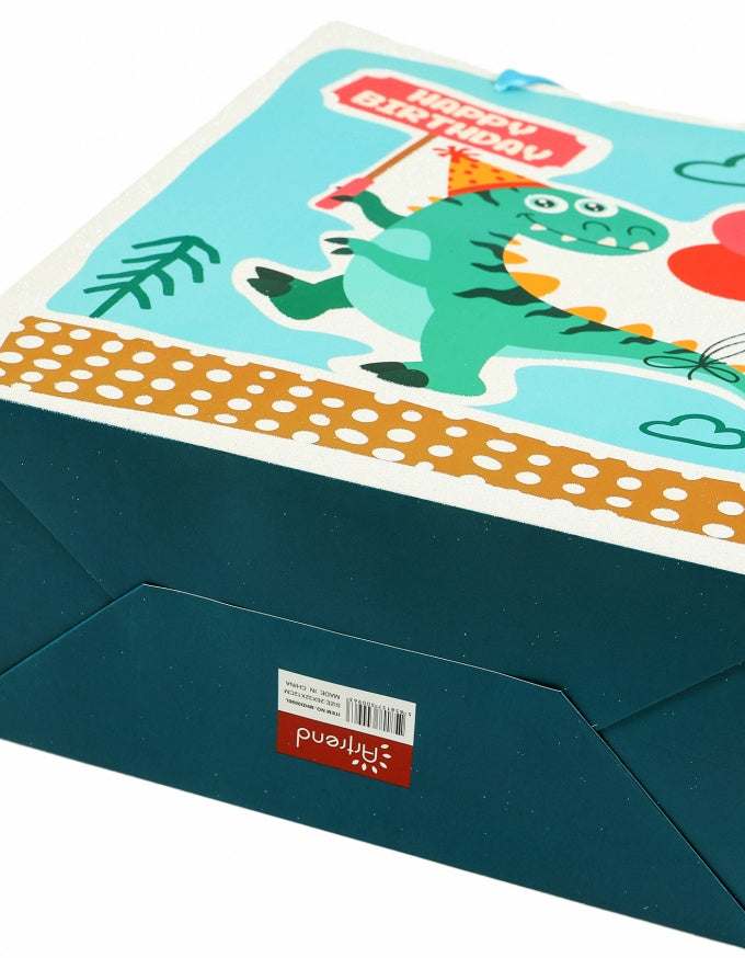 12-piece Exquisite Gift Bag, Cartoon Animal Design, Multiple Patterns, Suitable For Birthdays, Baby Showers, Graduation Season, Valentine's Day. Used In Various Occasions Such As Shopping And Can Be R