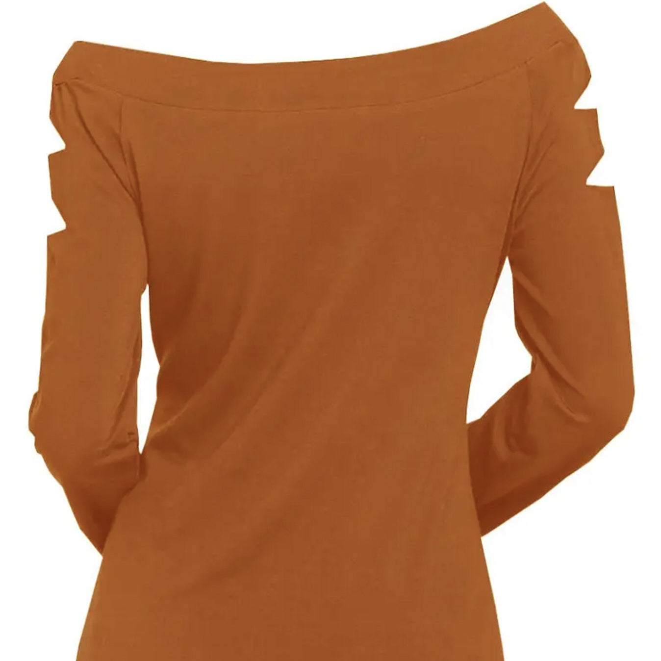 Ladies' Halloween Pumpkin Printed Diagonal Collar Hollow Long Sleeve Gothic T-shirt