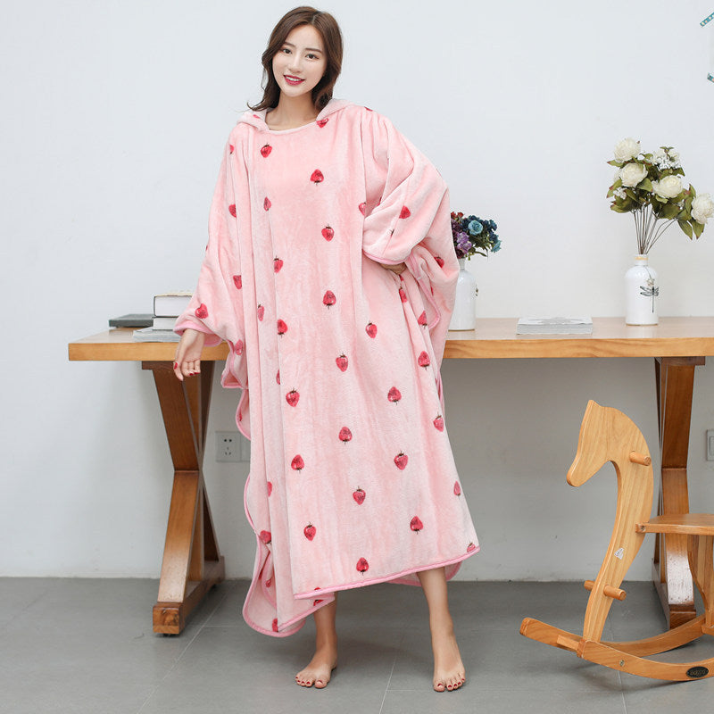 Autumn Winter Thick Coral Flannel Blanket