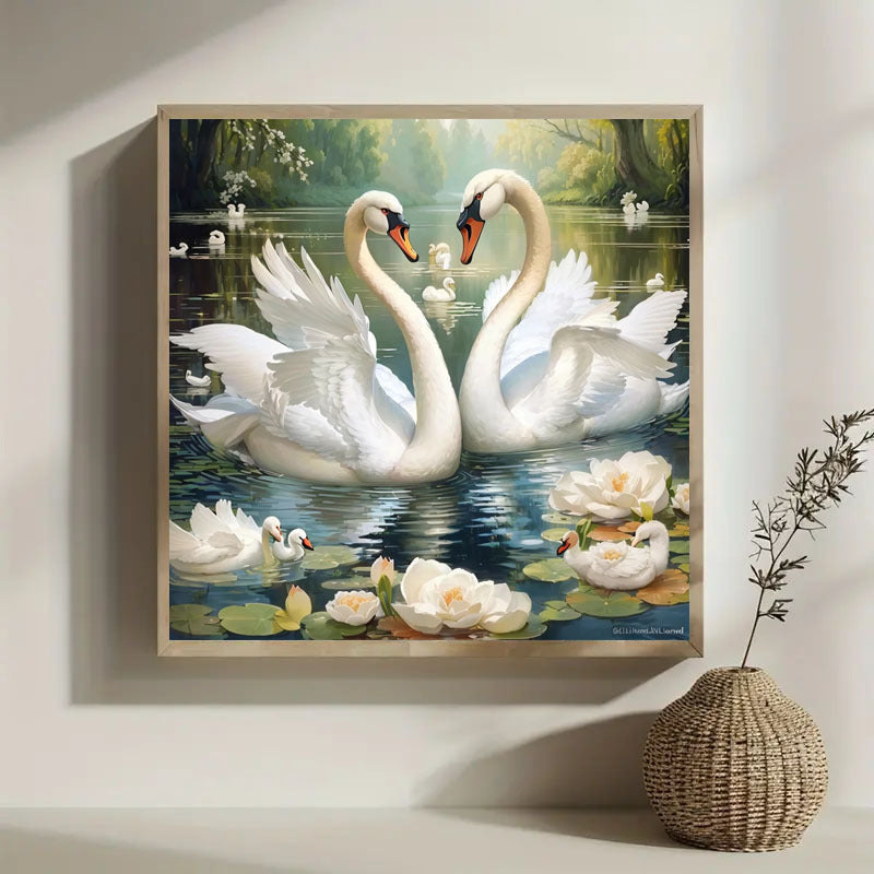 5DDIY Diamond Painting Set - Full Diamond Round Water Diamond Art