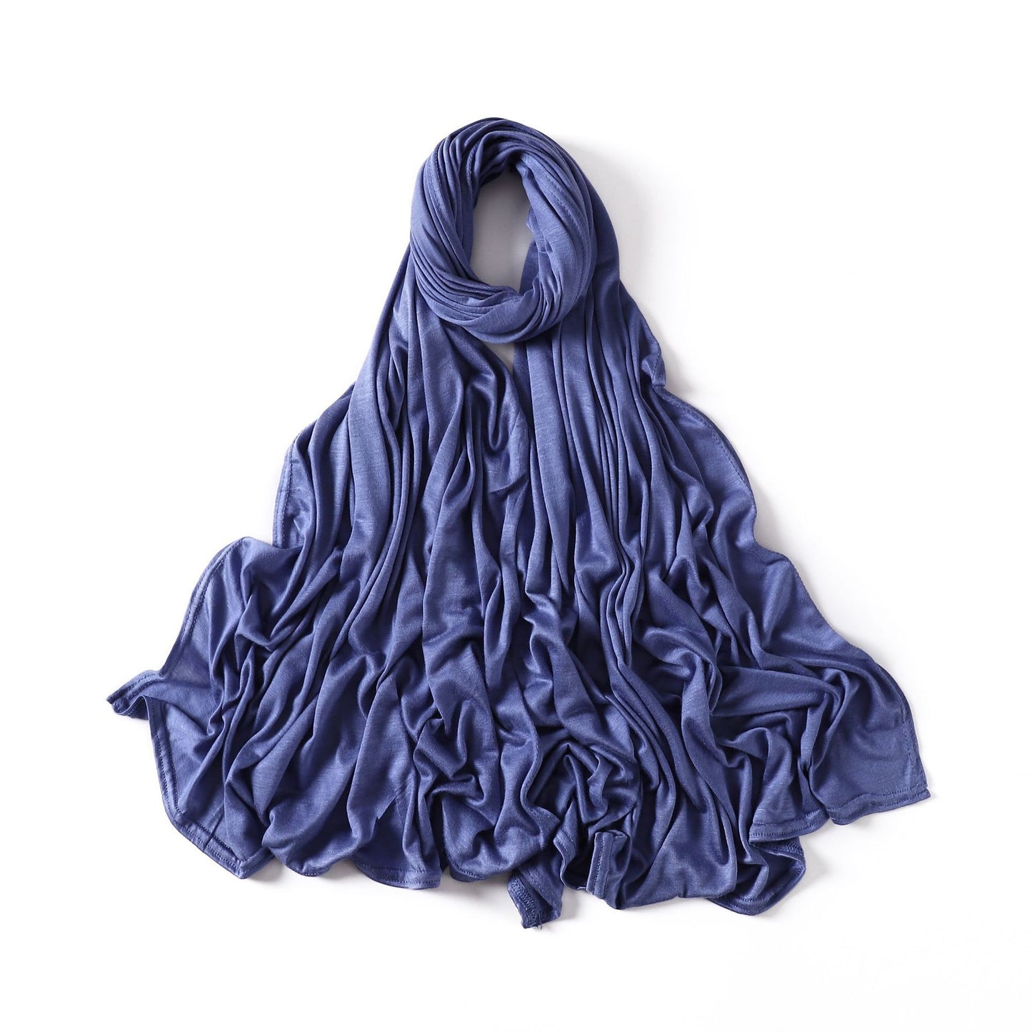 35 Colors Malaysia Pure Color Modal Curling Mercerized Cotton Scarf