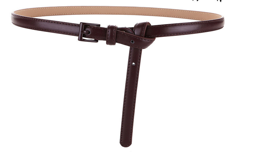 Simple All-match Fashion Decoration With Skirt Suit Pants Belt