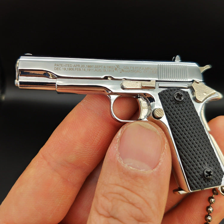 Scale Mini Colt M1911 Pistol Keychain M1911  Pistol Keychain