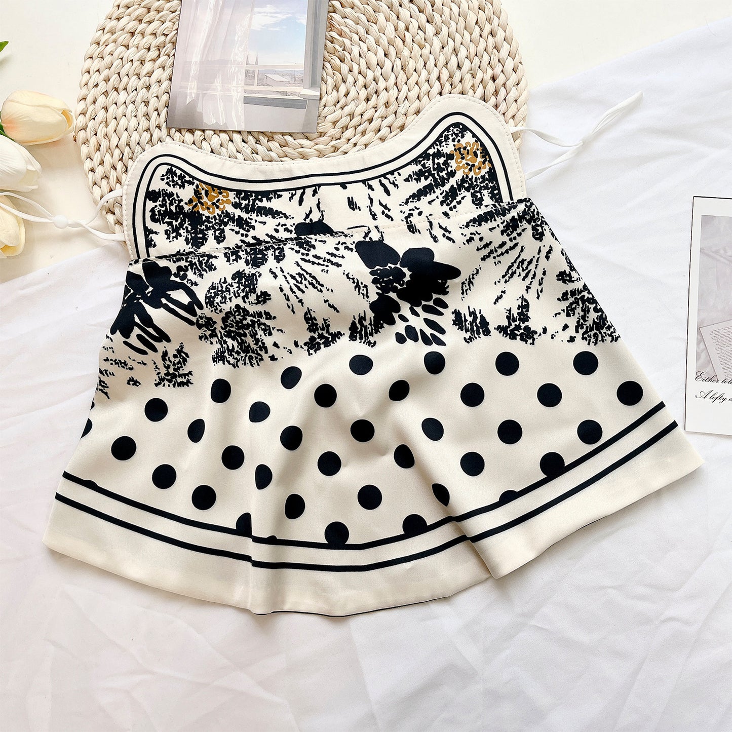 Female Printed Breathable Eye Corner Protection Summer Sunscreen Mask