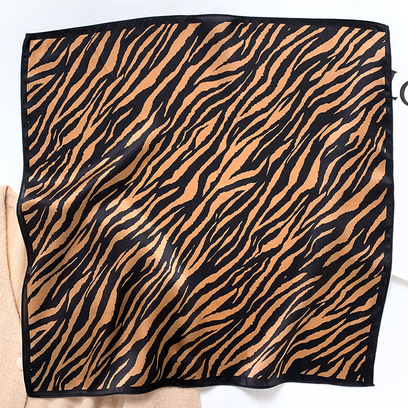 Women's Spring And Autumn Silk Scarf Small Square