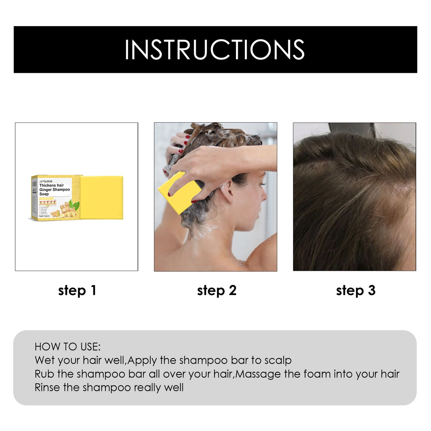 Moisturizing And Cleansing Scalp Hair Care Shampoo