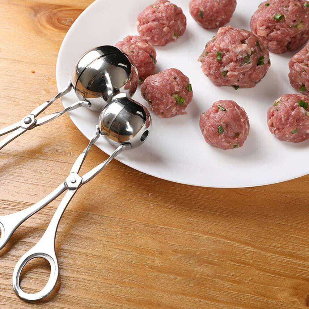 Model Meatball Maker Meat Kitchen Non Stick Spoon Stainless Steel Spoon