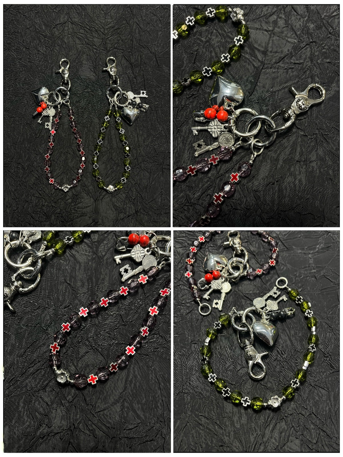 Original Handmade Beaded Gold Waist Chain