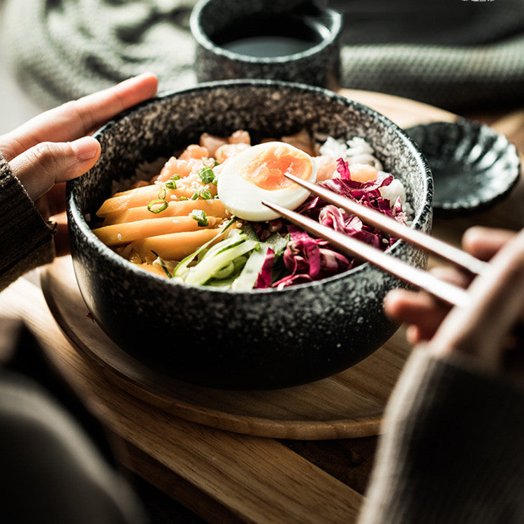Creative Japanese Student Ceramic Soup Bowl Tableware