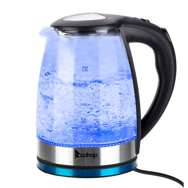American Standard Electric Kettle 120V, 1200W With Filter Screen And Inner Steel Cover