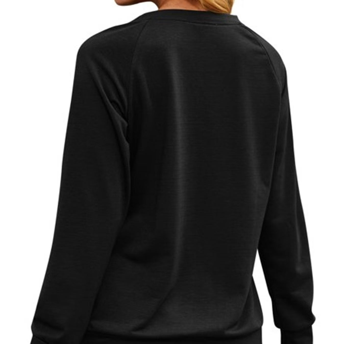 Ladies' Round Neck Printed Dragonfly Fashionable Casual Hoodie Top