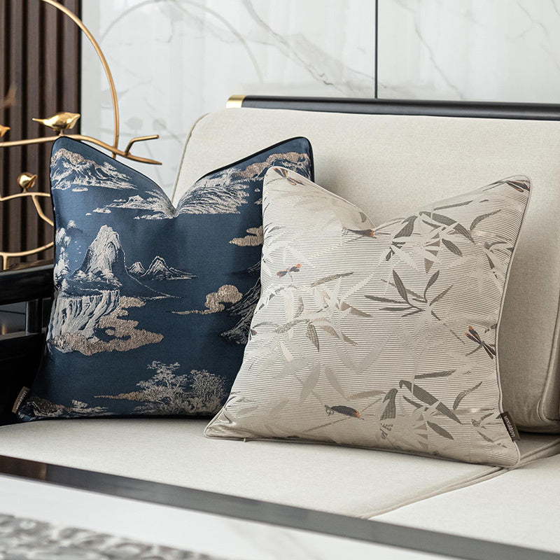 New Chinese Living Room Sofa Pillow Cover