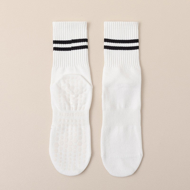 Tube Socks Professional Sports Anti-slip Silicone Indoor Fitness Pilates Boneless Room Socks