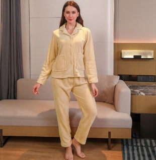 Women's Velvet Pajama Set