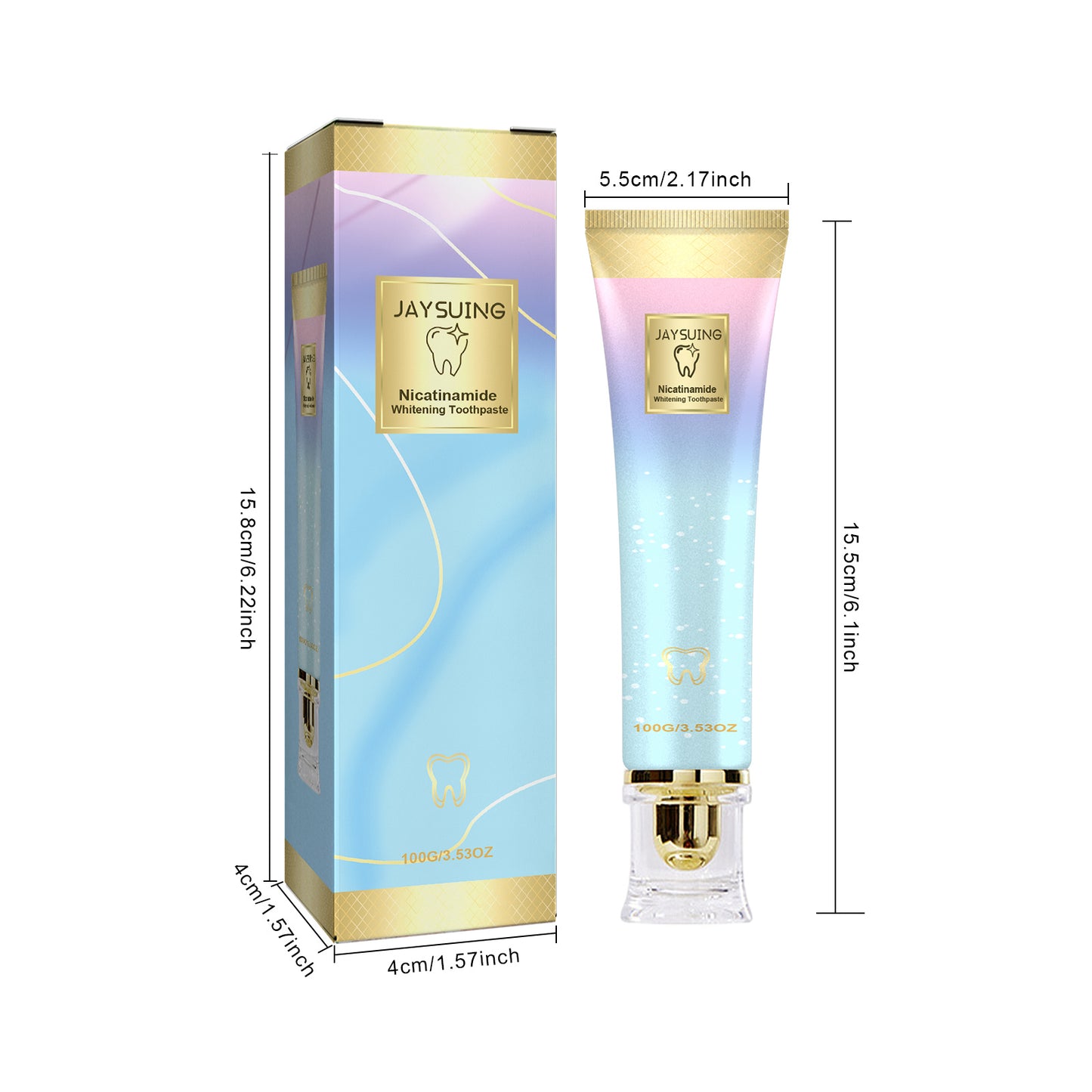 Caring For Gums Refreshing Breath Whitening Beauty Toothpaste