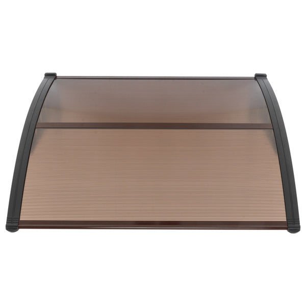 Brown Board Black Bracket Canopy100X96cm