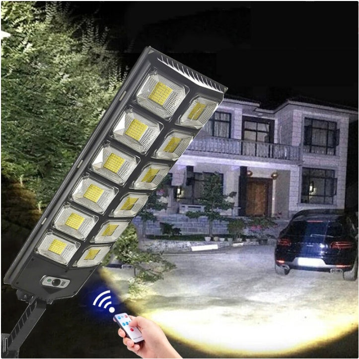 Commercial  504 LED Outdoor Dusk To Dawn Solar Street Light Road Lamp
