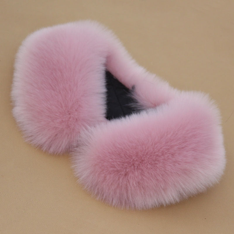 New Fur Collar Faux Fur Scarf All Match