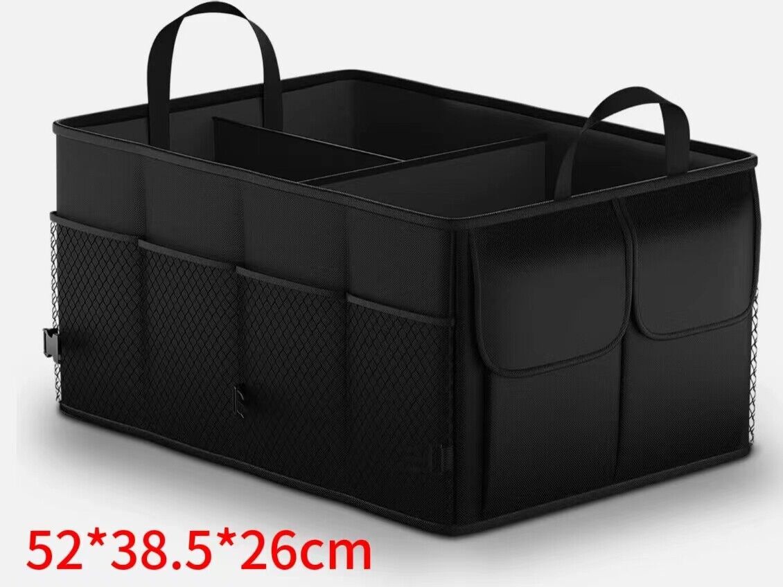 Car Boot Organiser Portable Foldable Heavy Duty Large Car Boot Tidy Storage Bag