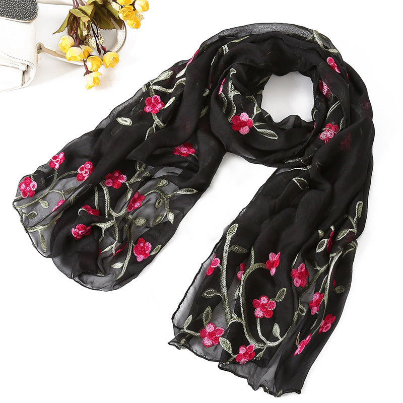 Ladies Silk Scarf Shawl