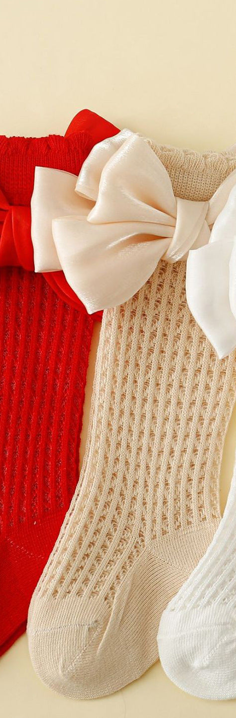 Mid-calf Length And Breathable Thin Mesh Socks