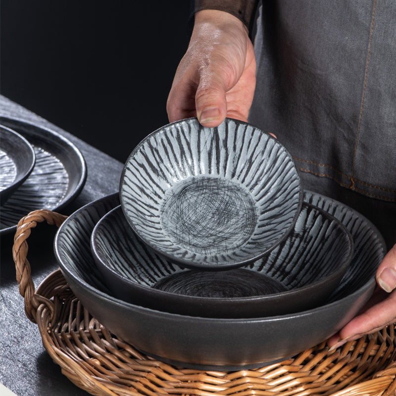 New Large Ceramic Large Pot Soup Bowl For Household Use