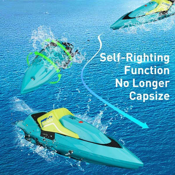 4DRC S5 Blue Remote Control Boat For Swimming Pools And Lakes