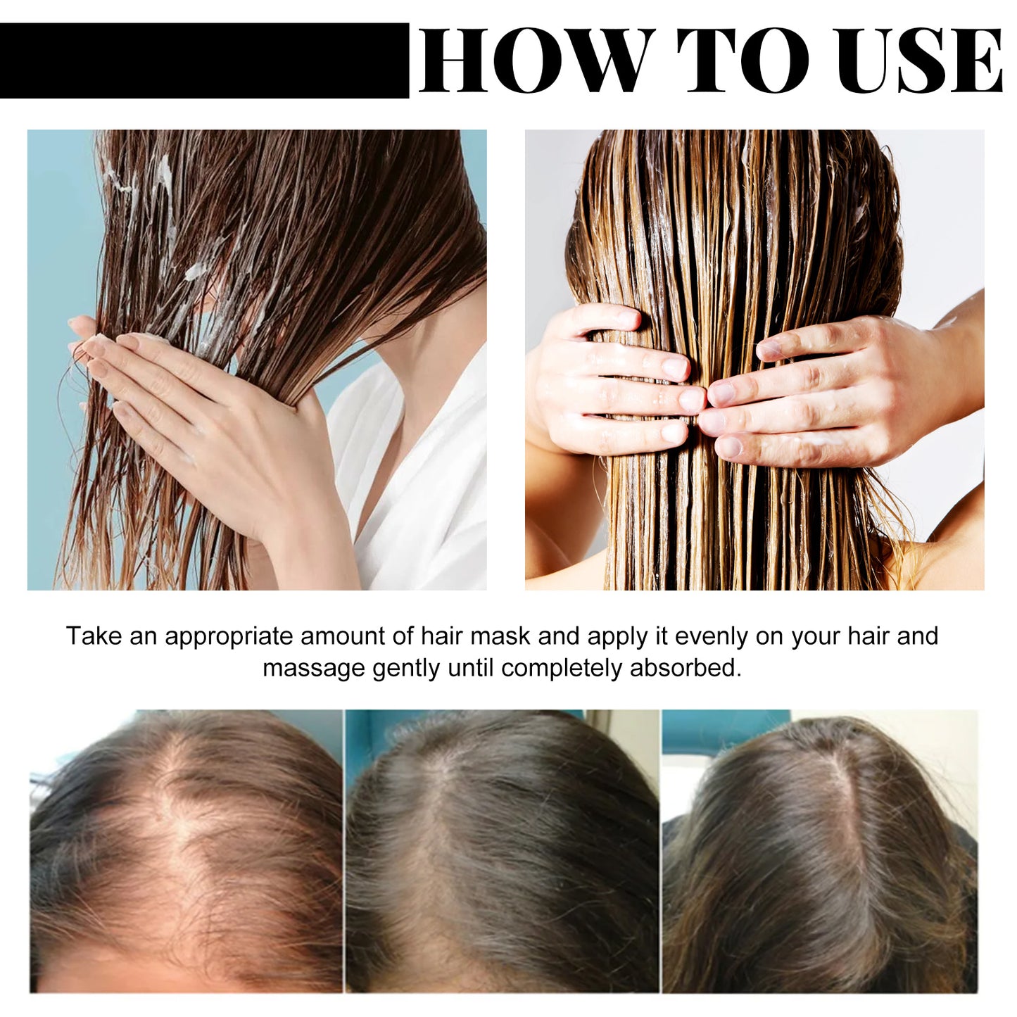 Dyeing And Ironing Soft Hair Care Film