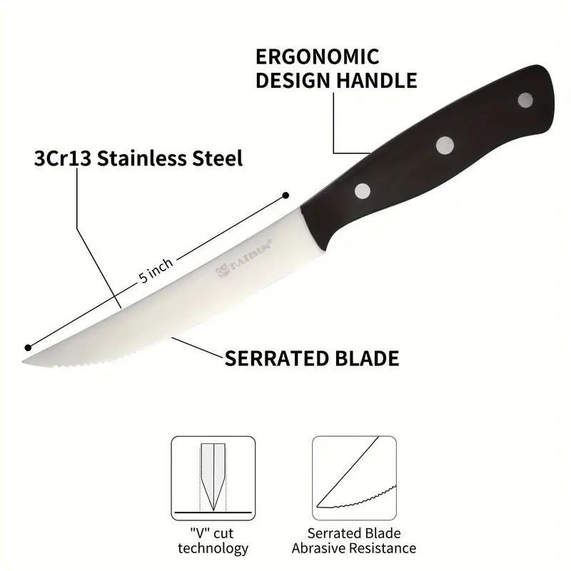 8-piece Home Kitchen Steak Knife Set