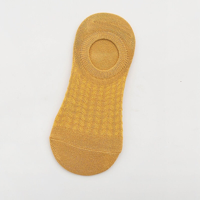 Thin Absorb Sweat Breathable Invisible Silicone Non-slip Boat Socks