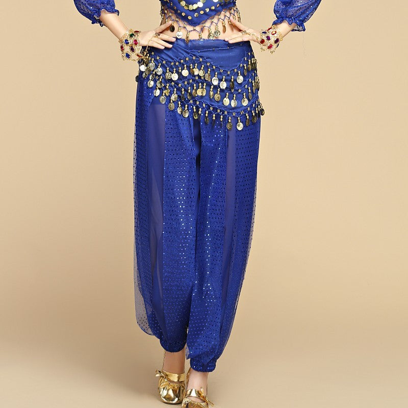 Indian Dance Sequined Bloomers For Women