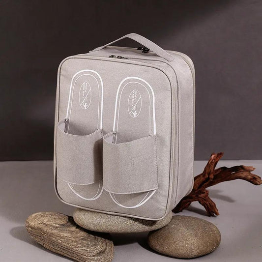 Wholesale Durable Portable Polyester Zipper Travel Shoe Storage Bag For Packaging
