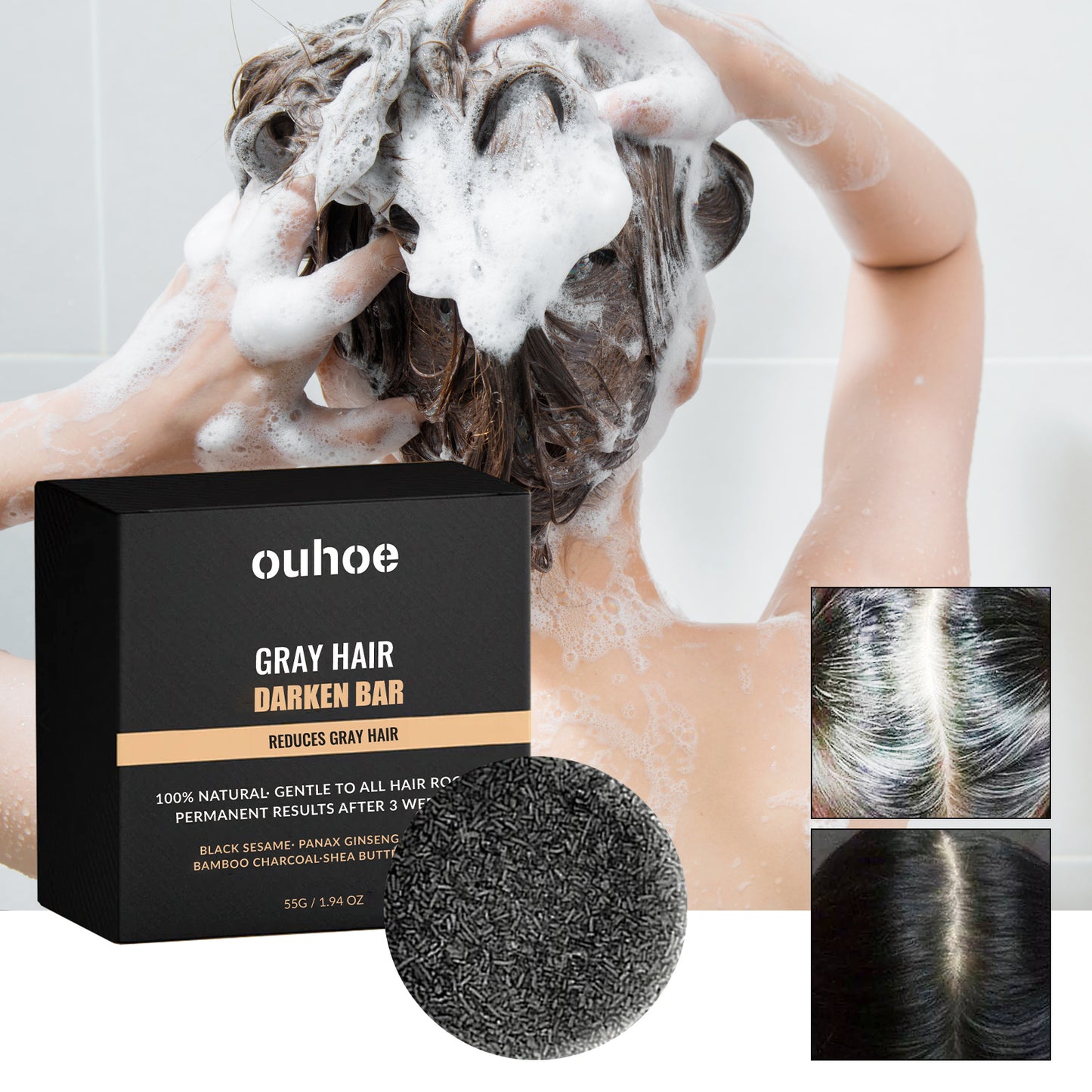 Black Hair Soap