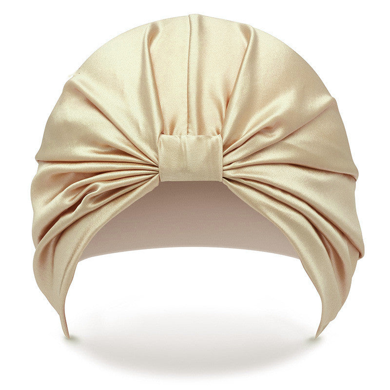 Fashion Personality Silkworm Silk Nightcap Women