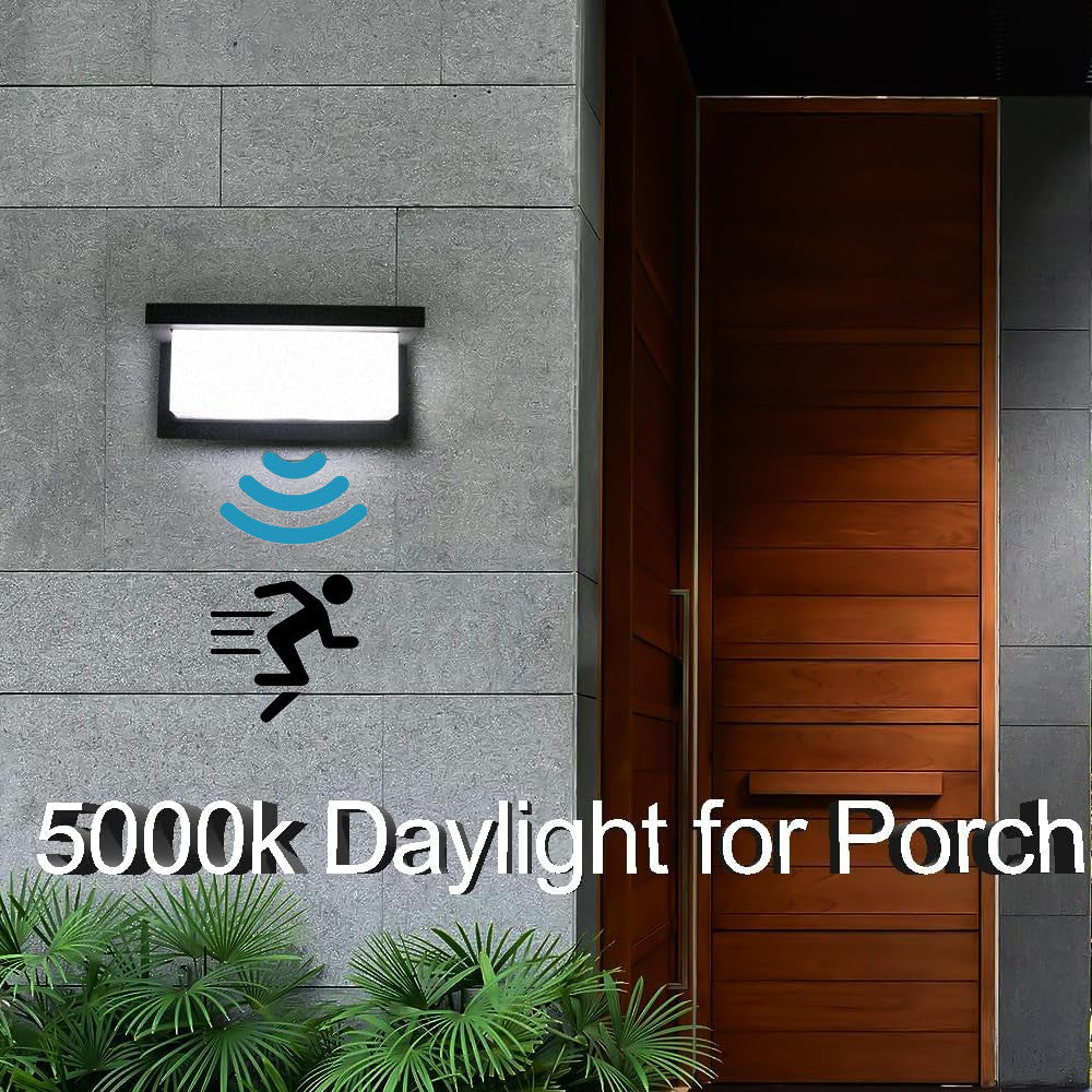 Waterproof Wall Lamp Infrared Sensing Model -built-in Sensing- Cold Light