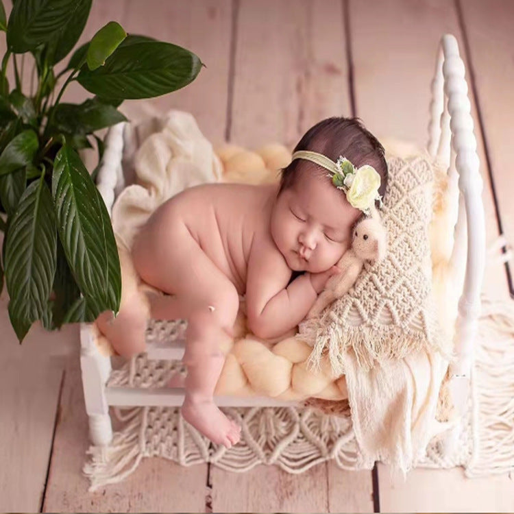 Hand-woven Tassel Pillow