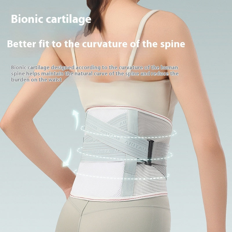 Men's And Women's Waist Supporter High Elastic Breathable Waist Supporter Lumbar Support