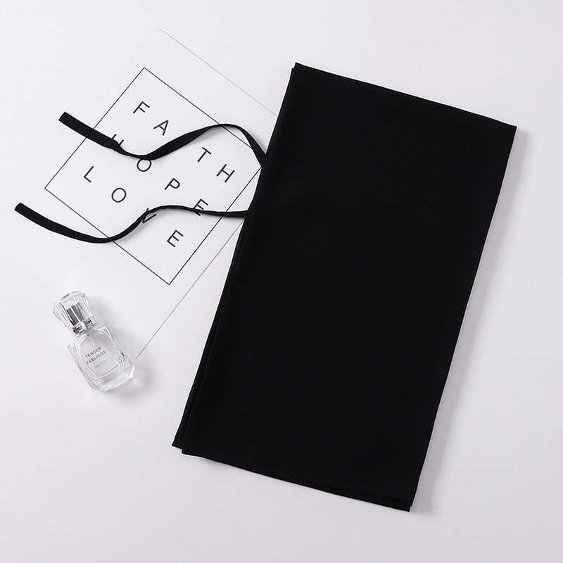 Fashion New Pearl Chiffon Bandage Gauze Scarf