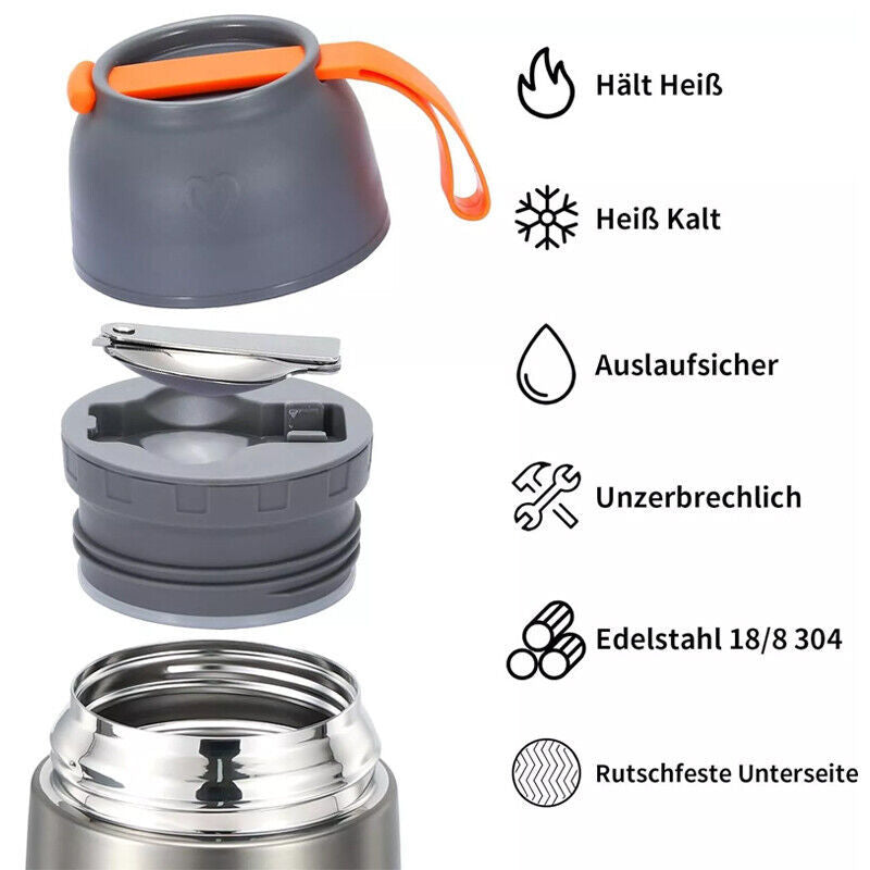 Hot Foodsoup Flask Stainless Steel Vacuum Insulated Jar