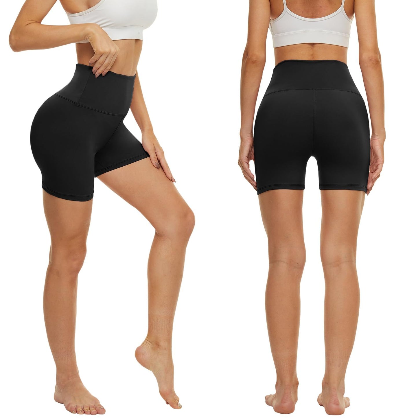 Leggings - 3 Points High Waist 3 Black
