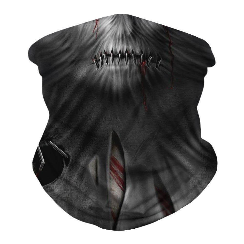 Summer Sports Sunscreen Face Towel Bib