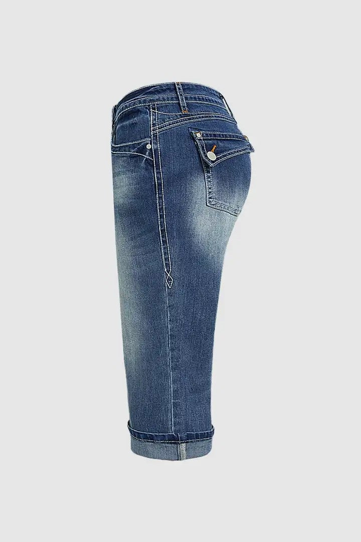 Women's High-Waist Jeans, Loose Fit Full-Length Jeans With A Streetwear-Style Frayed Hem, Draped Denim For All Seasons Forbidden Platform - Temu