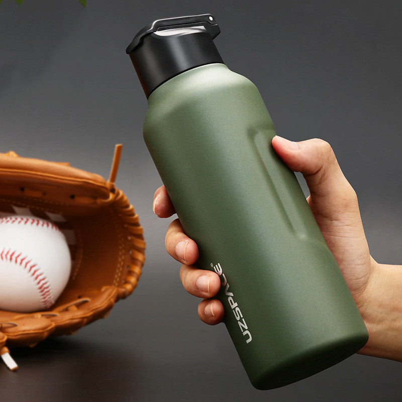 Thermos Cup Male Portable Fitness Riding Adult