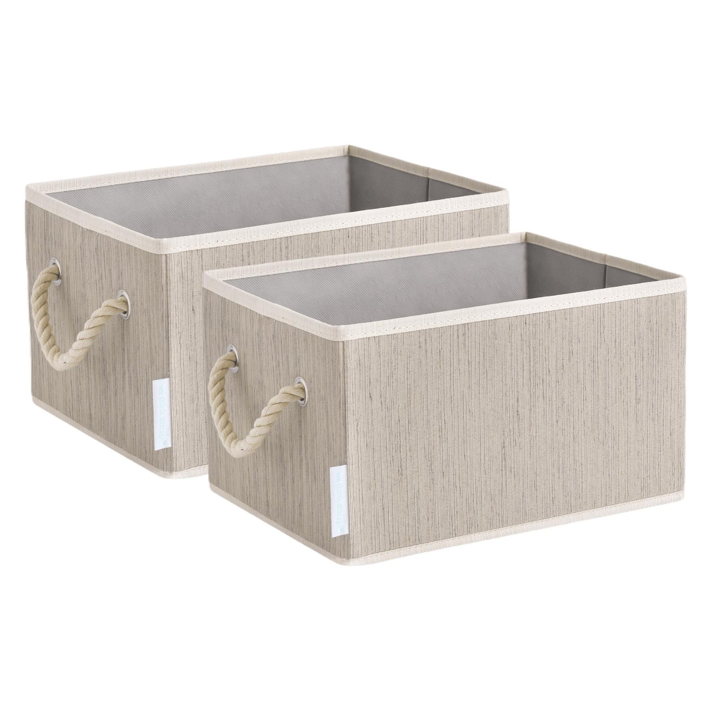 Foldable Clay Storage Box With Rope Handle