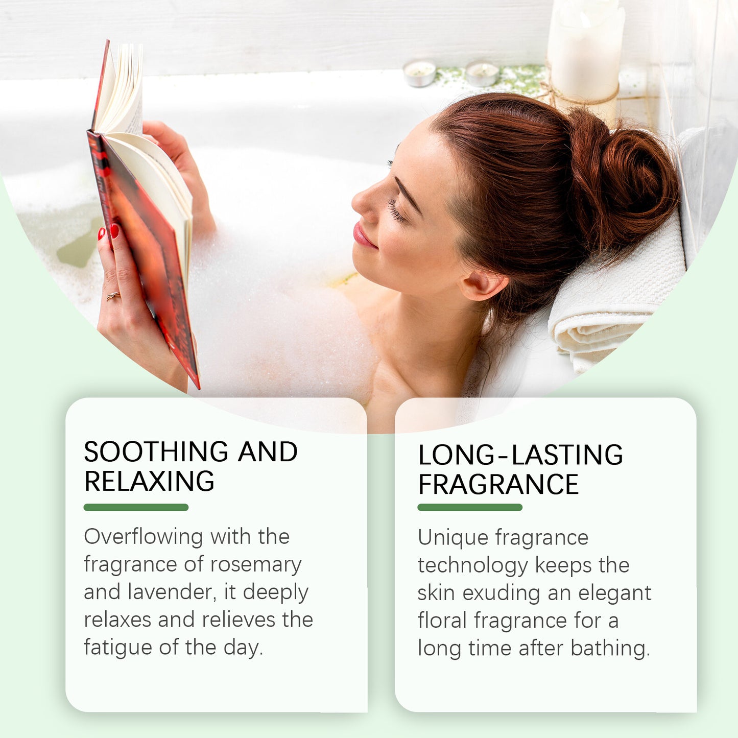 OceAura Fragrant Shower Ball, Plant-Scented Shower Ball Cleans And Moisturizes The Body With A Colorful And Fragrant Shower Ball