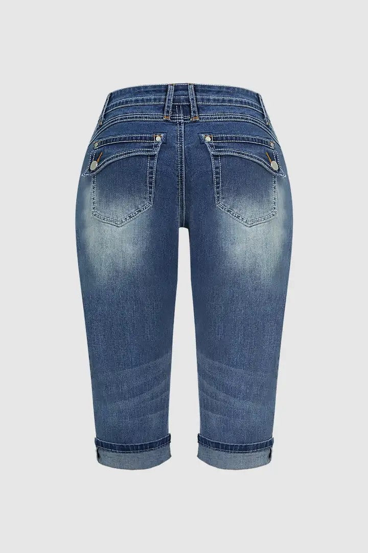 Women's High-Waist Jeans, Loose Fit Full-Length Jeans With A Streetwear-Style Frayed Hem, Draped Denim For All Seasons Forbidden Platform - Temu