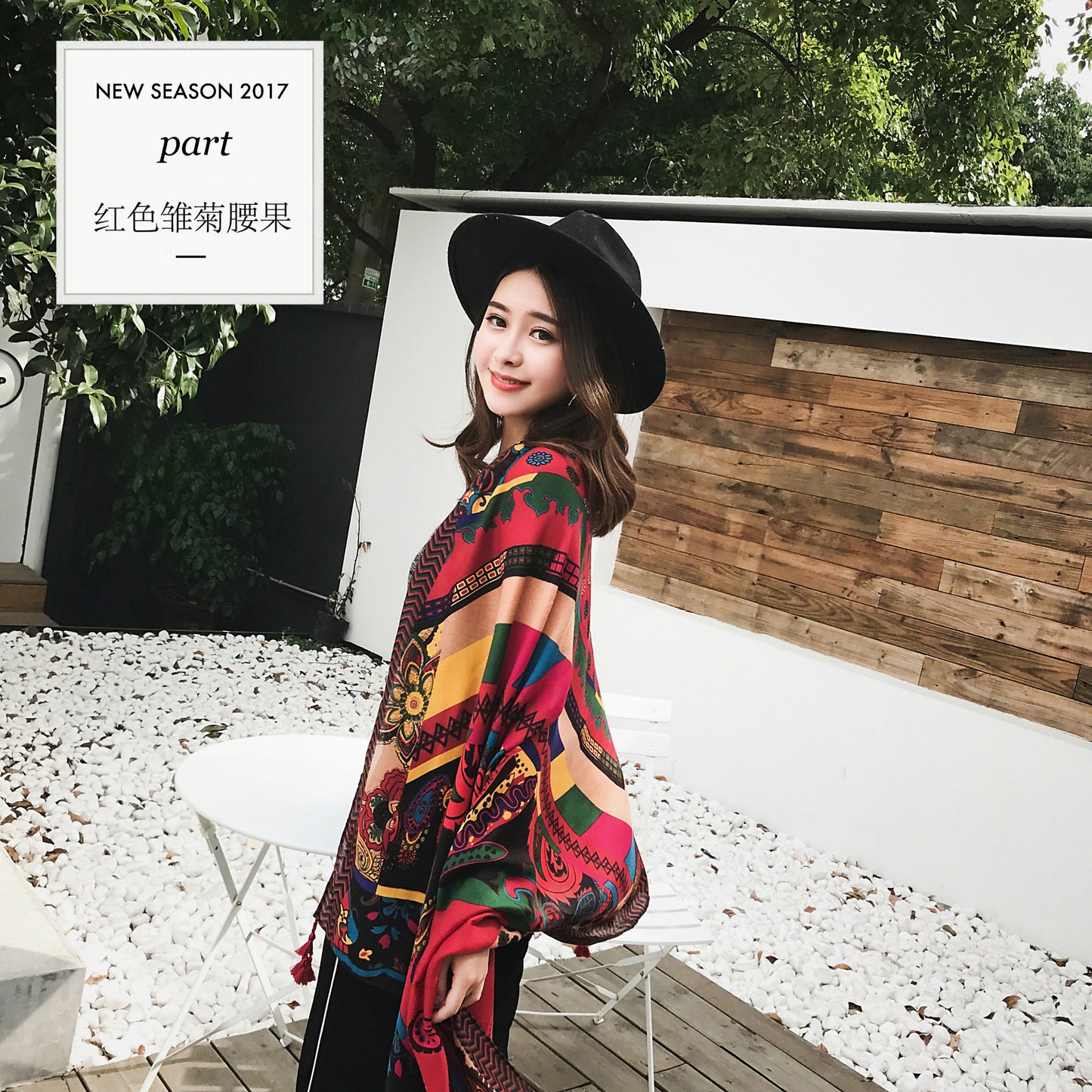 Ethnic Style Bohemian Oversized Sunscreen Beach Scarf